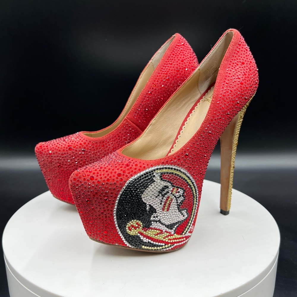 Herstar LIMIT EDITION Seminole EST 2007 Platform Heels